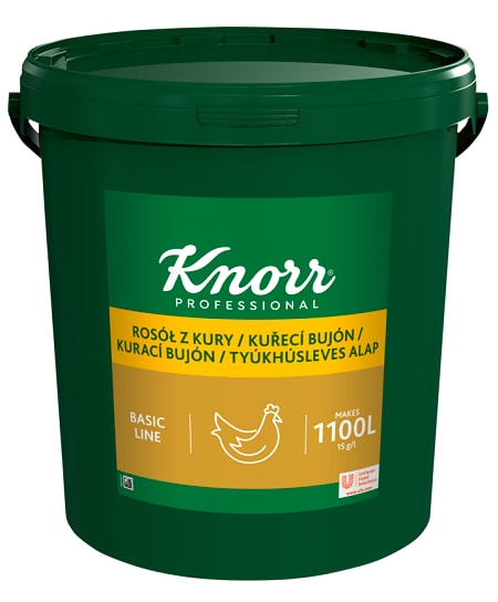 Rosół z kury Knorr Professional Basic Line 16,5kg - 